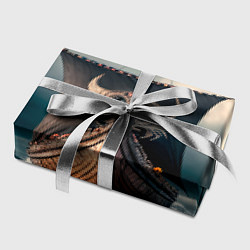 Бумага для упаковки Корабль в бушующем море, цвет: 3D-принт — фото 2