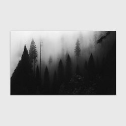 Бумага для упаковки Красивый туманный лес
