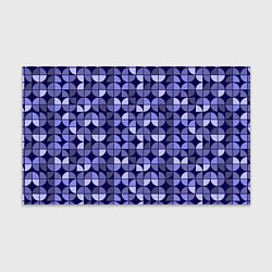 Бумага для упаковки Фиолетовая геометрия Ретро паттерн