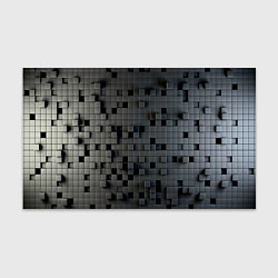 Бумага для упаковки Digital pixel black