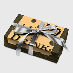 Бумага для упаковки Давай выпьем, цвет: 3D-принт — фото 2