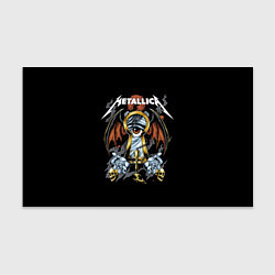 Бумага для упаковки Металлика - Metallica, цвет: 3D-принт