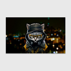 Бумага для упаковки Rich grey Cat, цвет: 3D-принт