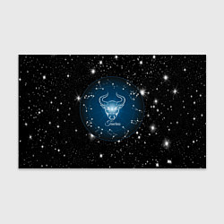 Бумага для упаковки Телец знак зодиака на звездном небе