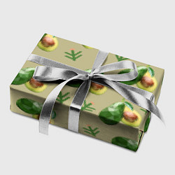 Бумага для упаковки Авокадо и веточка, цвет: 3D-принт — фото 2