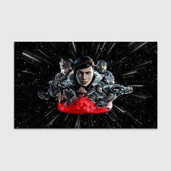 Бумага для упаковки Gears of War game
