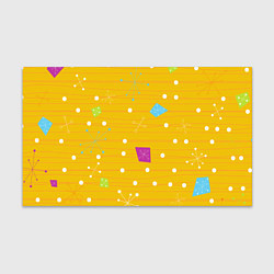 Бумага для упаковки Yellow abstraction