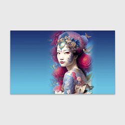 Бумага для упаковки Japanese girl - irezumi - tattoo - art, цвет: 3D-принт