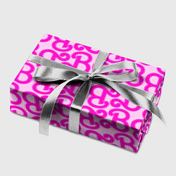 Бумага для упаковки Логотип Барби - буква B, цвет: 3D-принт — фото 2