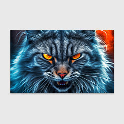 Бумага для упаковки Angry cat, цвет: 3D-принт