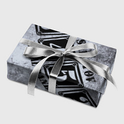 Бумага для упаковки 8452 metal band Саратов, цвет: 3D-принт — фото 2