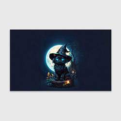 Бумага для упаковки Кот ведьмы - Хэллоуин, цвет: 3D-принт