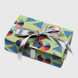 Бумага для упаковки Круг и треугольник, цвет: 3D-принт — фото 2