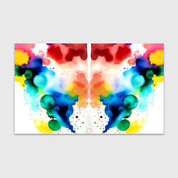 Бумага для упаковки Цветная монотипия - поп-арт, цвет: 3D-принт
