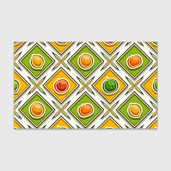Бумага для упаковки Fruits and berries pattern, цвет: 3D-принт