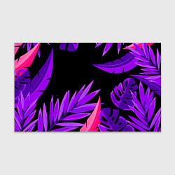Бумага для упаковки Floral composition - neon
