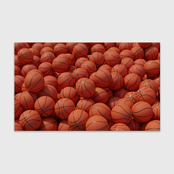 Бумага для упаковки Узор с баскетбольными мячами