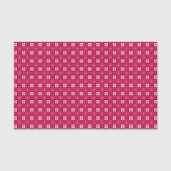 Бумага для упаковки Розовый клетчатый паттерн, цвет: 3D-принт