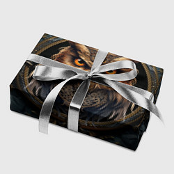 Бумага для упаковки Сова в викинг-стиле, цвет: 3D-принт — фото 2