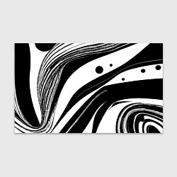Бумага для упаковки Abstract black and white composition