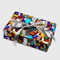 Бумага для упаковки Кисти и краски художника, цвет: 3D-принт — фото 2