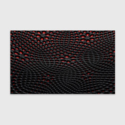Бумага для упаковки Узор на чёрно красном карбоновом фоне