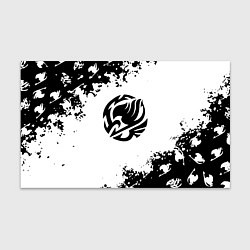 Бумага для упаковки Fairy Tail краски черные