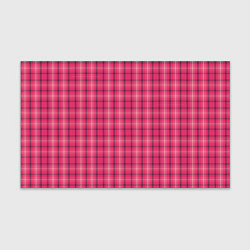Бумага для упаковки Розовая клетка классическая, цвет: 3D-принт