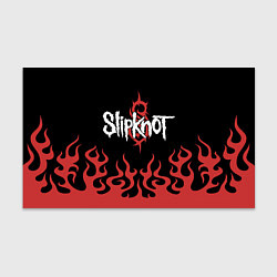 Бумага для упаковки Slipknot в огне