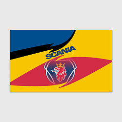 Бумага для упаковки Scania logo