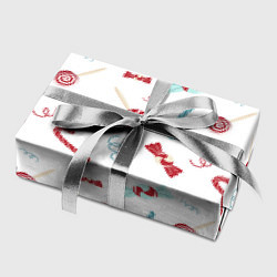 Бумага для упаковки Новогодние конфетки и подарки, цвет: 3D-принт — фото 2