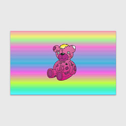 Бумага для упаковки Медвежонок Лил Пип, цвет: 3D-принт
