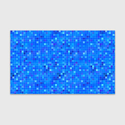 Бумага для упаковки Голубая мозаика, цвет: 3D-принт