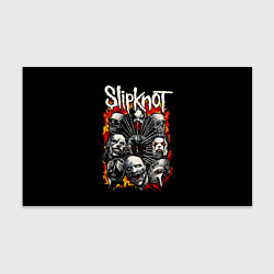 Бумага для упаковки Slipknot метал-группа