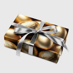 Бумага для упаковки Золотые Пасхальные яйца, цвет: 3D-принт — фото 2