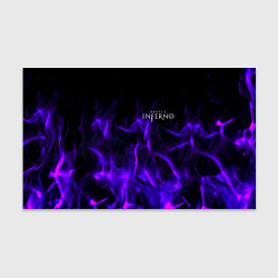 Бумага для упаковки Dantes Inferno flame neon, цвет: 3D-принт