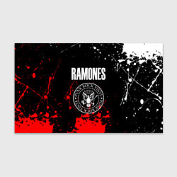 Бумага для упаковки Ramones краски метал группа
