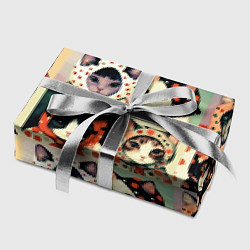 Бумага для упаковки Кот Алёнка - поп арт, цвет: 3D-принт — фото 2