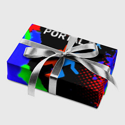 Бумага для упаковки Portal 2 краски сочные текстура, цвет: 3D-принт — фото 2