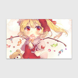 Бумага для упаковки Touhou Project Flandre candy, цвет: 3D-принт