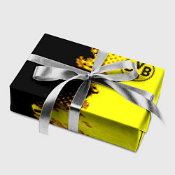 Бумага для упаковки Borussia fc sport краски, цвет: 3D-принт — фото 2