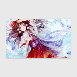 Бумага для упаковки Touhou Project Рейму Cute Flower, цвет: 3D-принт