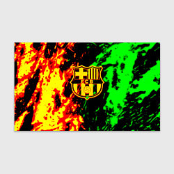 Бумага для упаковки Barcelona огненное лого