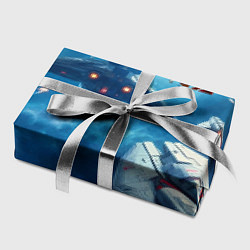 Бумага для упаковки Mass Effect - space neon, цвет: 3D-принт — фото 2