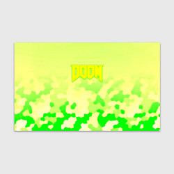 Бумага для упаковки Doom токсичное лого броня
