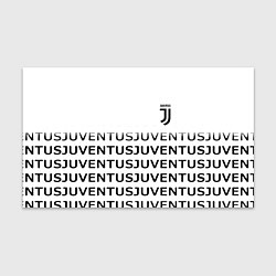 Бумага для упаковки Ювентус лого паттерн спорт
