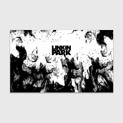 Бумага для упаковки Linkin park огненный дым рок