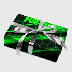 Бумага для упаковки Fortnite epic броня зелёная, цвет: 3D-принт — фото 2