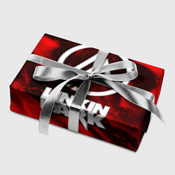 Бумага для упаковки Linkin park красный огонь, цвет: 3D-принт — фото 2