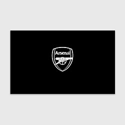 Бумага для упаковки Arsenal fc белое лого